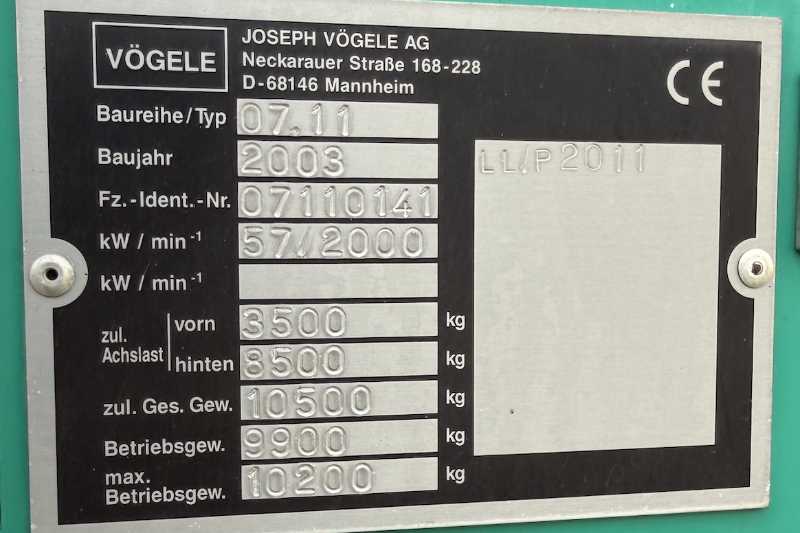 OmecoHub - Immagine VOGELE SUPER1203
